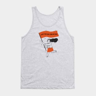 Big Red Flags Tank Top